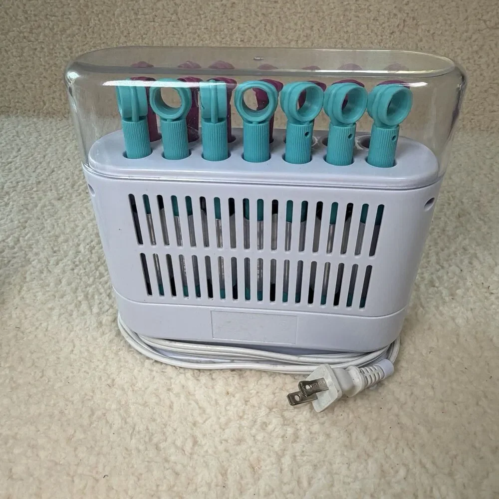 Vintage Conair Hot Sticks Flexible Heated Rollers 14 Count Model HS18WR